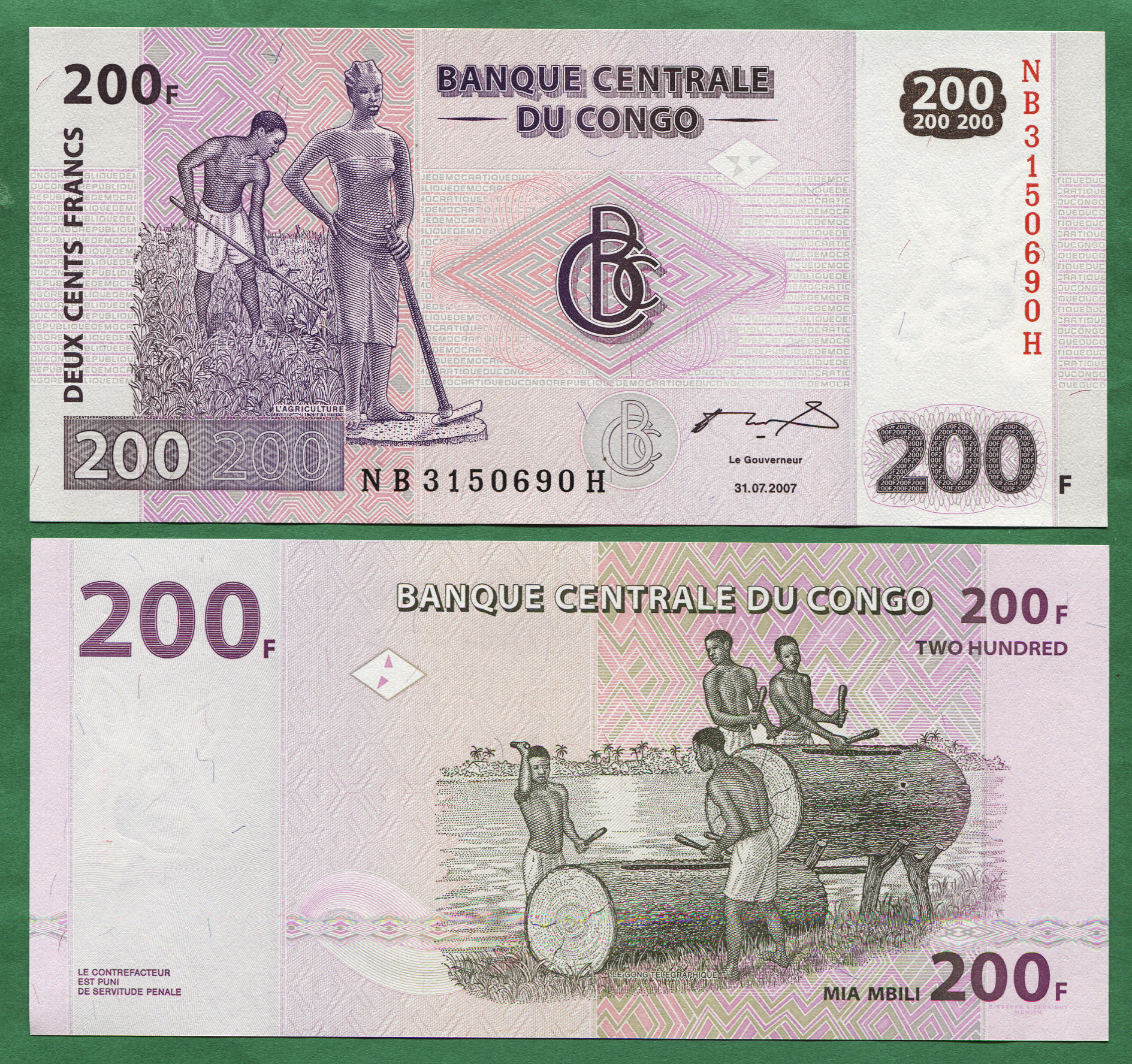 200 francos